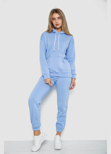 Спорт костюм жіночий на флісі, колір світло-сірий,