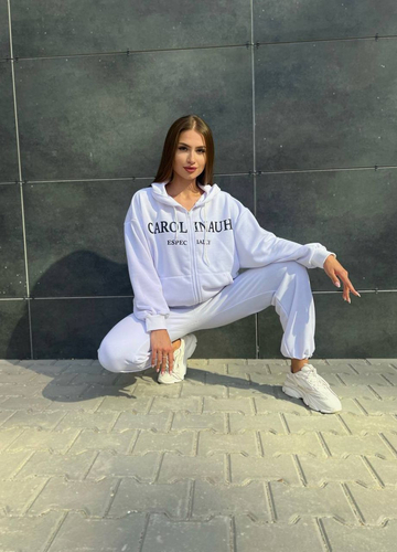 Спортивний костюм з капюшоном трикотаж